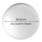 2oz Queen&#039;s Beast Coin Capsule Pack Of 10