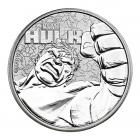 1 Ounce Marvel Series The Incredible Hulk Silver Coin .999