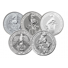 2 Ounce Fine Silver Coins (Assorted Selection) .999