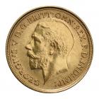 Half Gold Sovereign (4g)(King George V) CGT Free