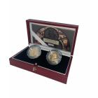 2000 UK Jersey Gold Proof Sovereign Two-Coin Set