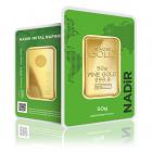 50 Gram Nadir Investment Gold Bar (999.9)