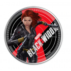 1 Ounce Marvel Series Black Widow Silver Coin (Gift Set)