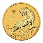 1 Oz Australian Lunar Year of the Tiger Gold Coin (2022)