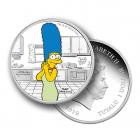 1 Oz Marge Simpson 2019 Silver Coin 