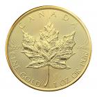 1 Oz Gold Maple Leaf Coin (2020) 