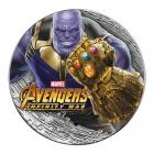 2 Ounce Marvel Series Thanos Silver Coin (Gift Set) .999