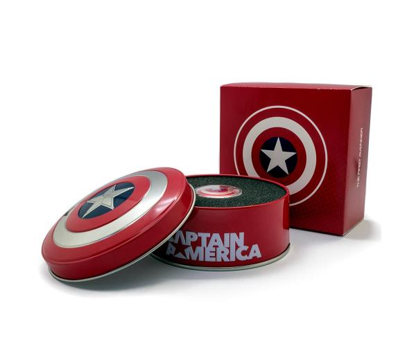 10g Marvel series Captain America Shield Silver Coin ( Gift Box ) .999 image