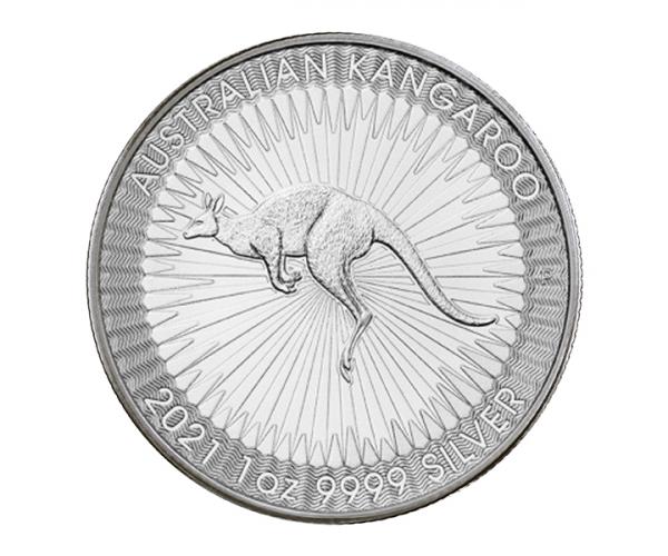 1 Ounce Silver Australian Kangaroo (2021) image