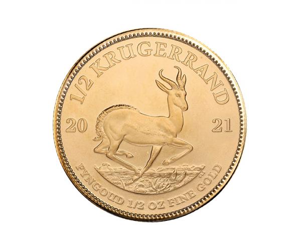 1/2 Oz Gold Krugerrand (Mixed Years) image