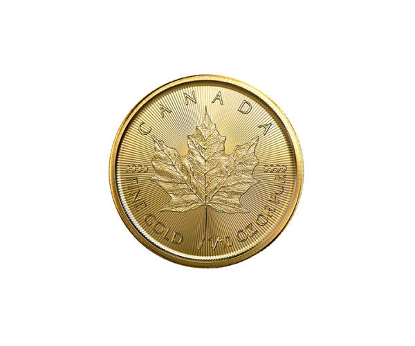 1/10th Oz Gold Maple Leaf (Mixed Years) image