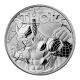 1 Ounce Marvel Series Thor Silver image