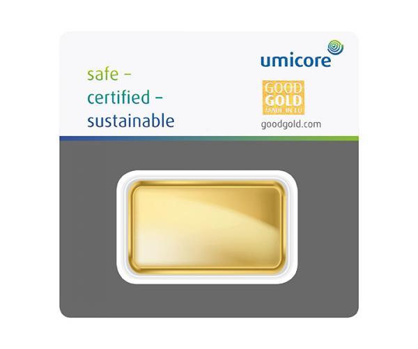 50 Gram Umicore Investment Gold Bar (999.9) image