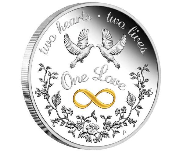 1 Oz Silver One Love (2021) Gift Box image