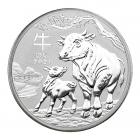 1 Oz Silver Year Of The Ox (2021) 