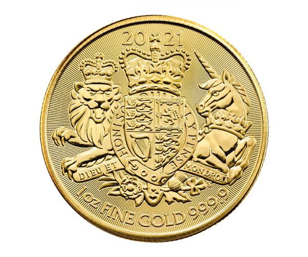 1 Oz The Royal Arms Gold Coin image