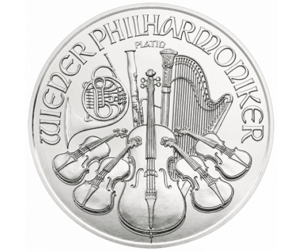 1 Ounce Platinum Austrian Philharmonic Coin (2021) image