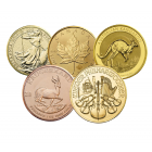 1 Ounce Gold Coins (Mixed Brands) Grade B