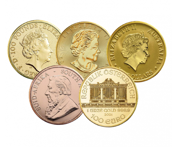 1 Ounce Gold Coins (Mixed Brands) image