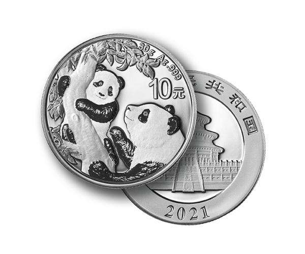 30g Silver Chinese Panda (2021) image