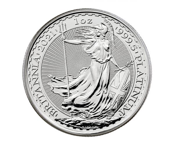 1 Ounce Platinum Britannia image