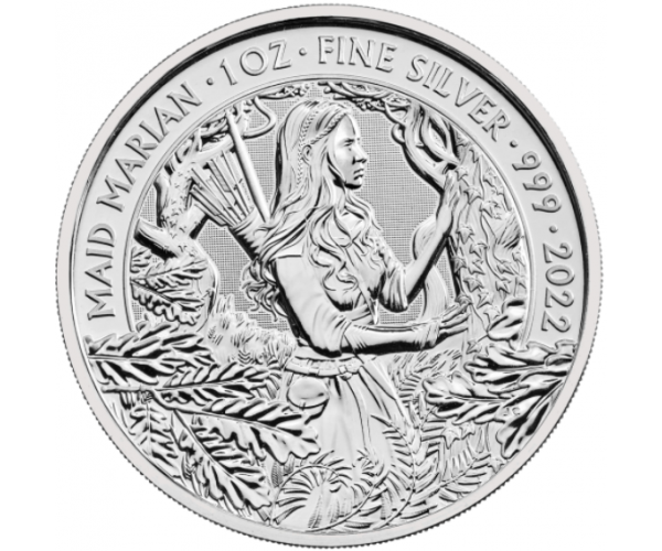 1 Oz Maid Marian (2022) Silver Coin image