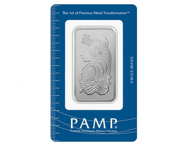 50 Gram PAMP Investment Silver Bar .999 image