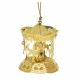 24ct Gold Dipped Christmas Golden Carousel image