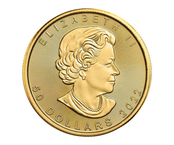 1 Ounce Gold Maple Leaf Coin (2022) image