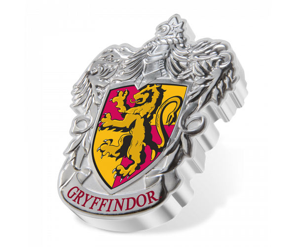 1 Oz Silver Harry Potter Gryffindor Crest image