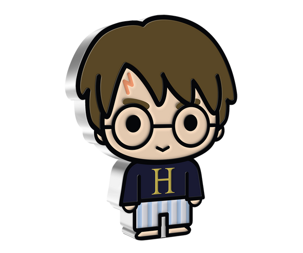 1 Oz Silver Harry Potter Hogwartz Chibi image