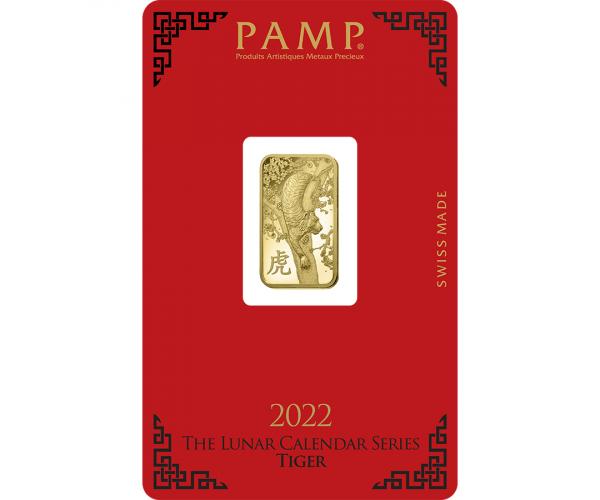5 Gram PAMP Lunar Year of the Tiger (2022) image