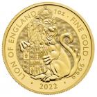 1 Ounce Tudor Beast The Lion of England Gold Coin (2022)