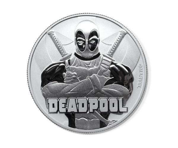 1 Ounce Silver Marvel Series Deadpool image