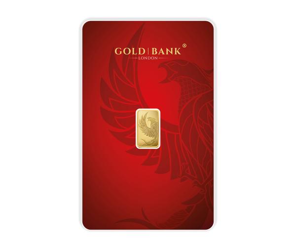 1 Gram Gold Bank Investment Gold Bar (Phoenix Edition) 999.9 image