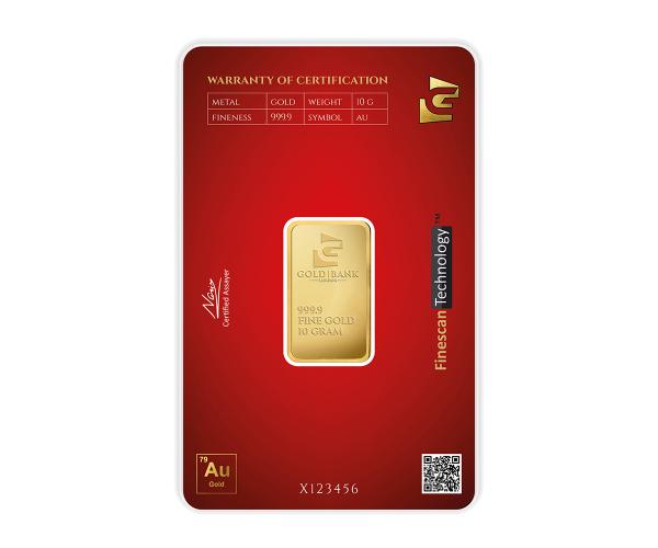 10 Gram Gold Bank Investment Gold Bar (Phoenix Edition) 999.9 image