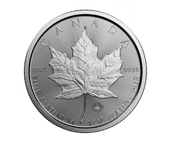 1 Ounce Platinum Maple Leaf (2022) image