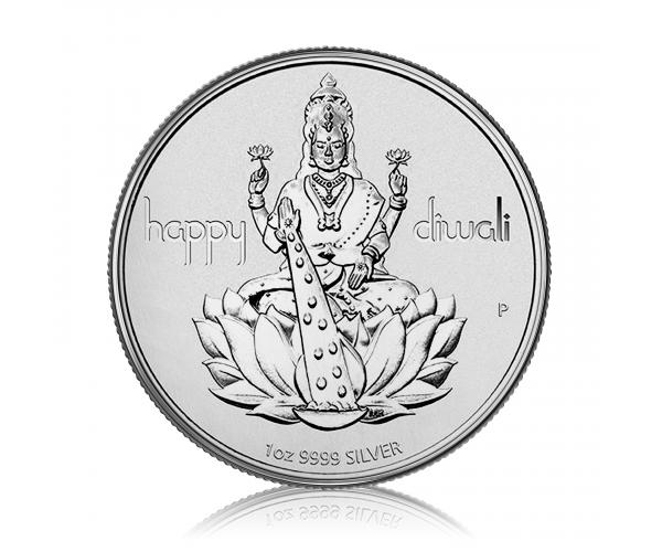 1 Ounce Silver Diwali Laxmi Coin image