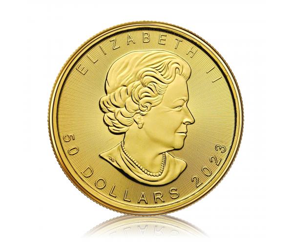 1 Ounce Gold Maple Leaf Coin (2023) image