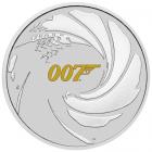 1 Ounce James Bond 007 Silver Coin in Card