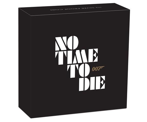 1 Ounce James Bond No Time To Die Silver Proof Coin image