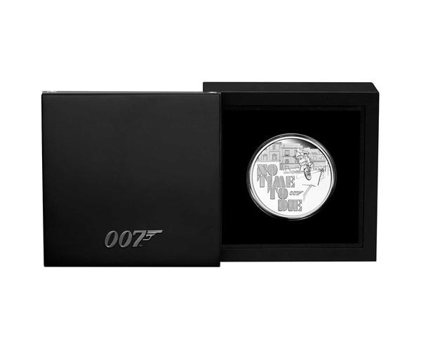1 Ounce James Bond No Time To Die Silver Proof Coin image