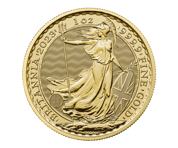 1 Ounce Gold Britannia King Charles III (2023) image
