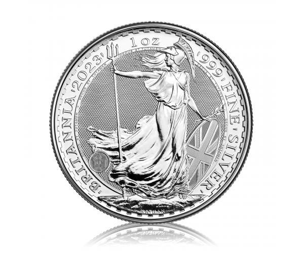 1 Ounce Silver Britannia King Charles III (2023) image