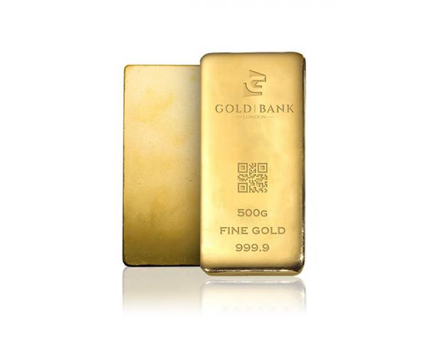 500 Gram Gold Bank Investment Gold Bar (999.9) image