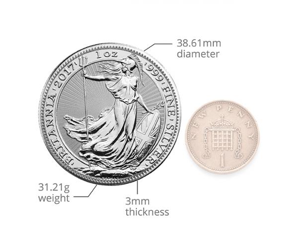 1 Ounce Silver Britannia image