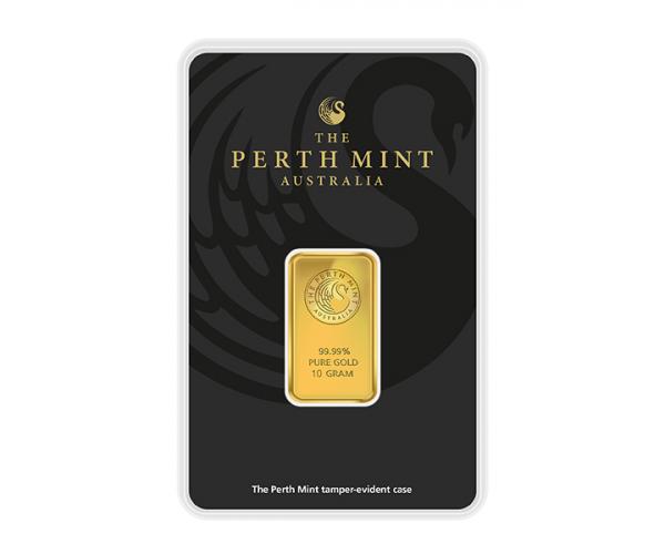 10 Gram Perth Mint Gold Investment Bar (999.9) image