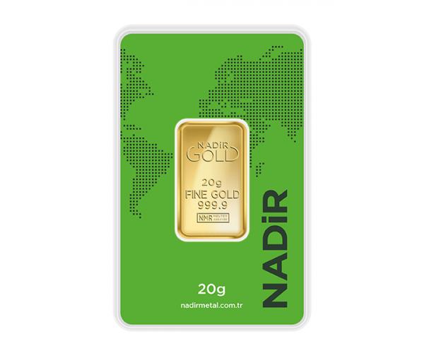 20 Gram Nadir Investment Gold Bar (999.9) image