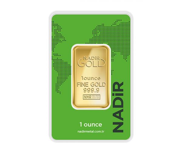 1 Ounce Nadir Investment Gold Bar (999.9) image