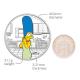 1 Oz Marge Simpson 2019 Silver Coin image